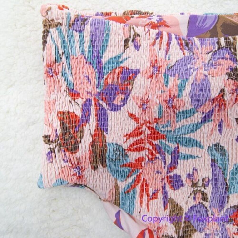 NEW Free People Citrine Dakota  aloha blooms floral bikini bottom, size S‎ - Picture 8 of 12